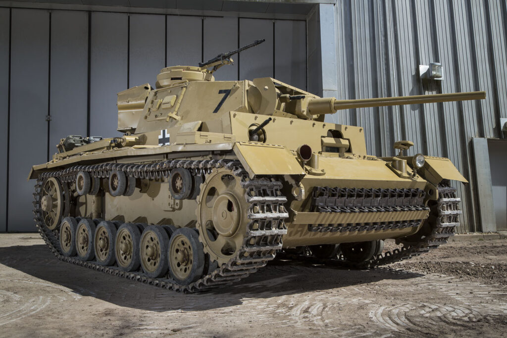 Pz.Kpfw. III Ausf.L (Fgst.Nr.74375) DAK, Pz.Rgt.8, Bovington Tank Museum, UK, 2024 (foto.Bovington Tank Museum) a.jpg